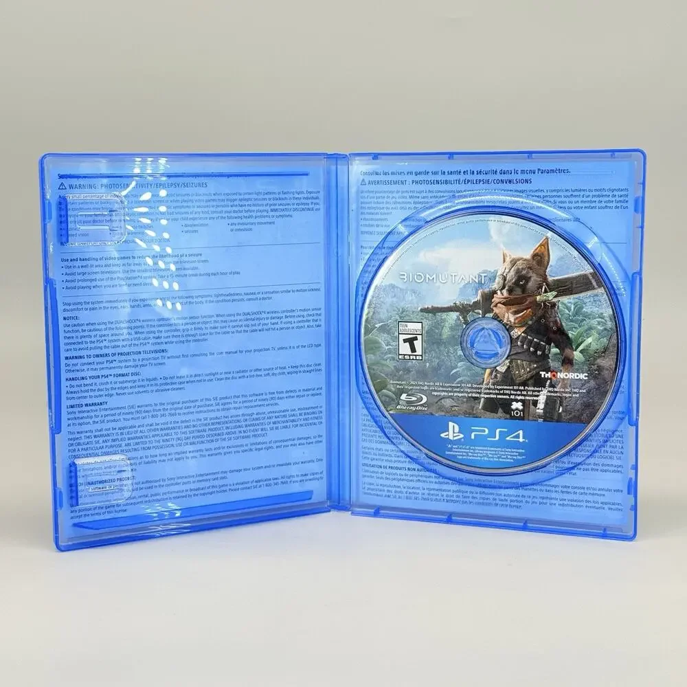 Biomutant PlayStation 4 PS4 Video Game Tested